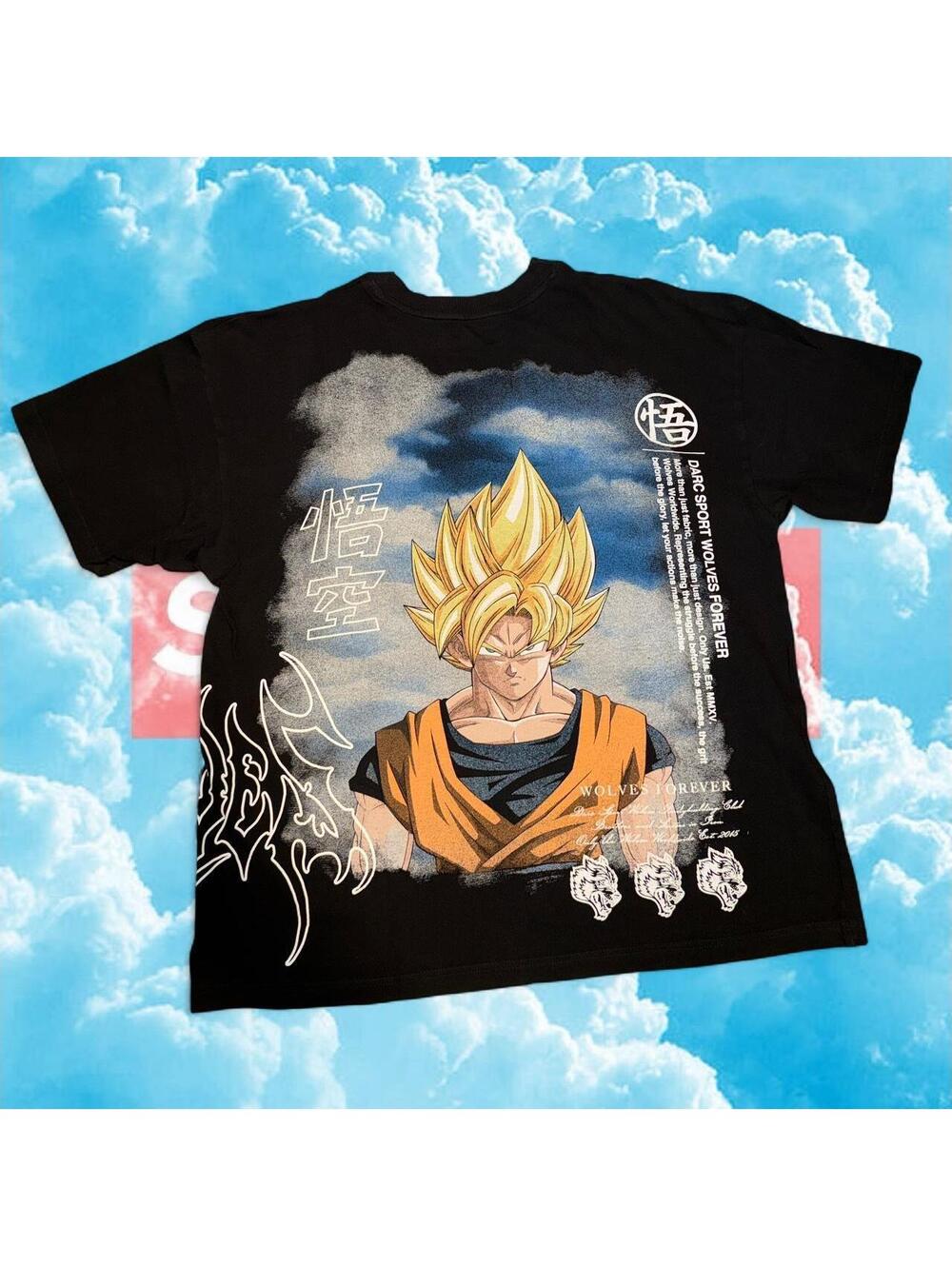 Darc Sport x DBZ  “Super Saiyan Goku”Premium Tee